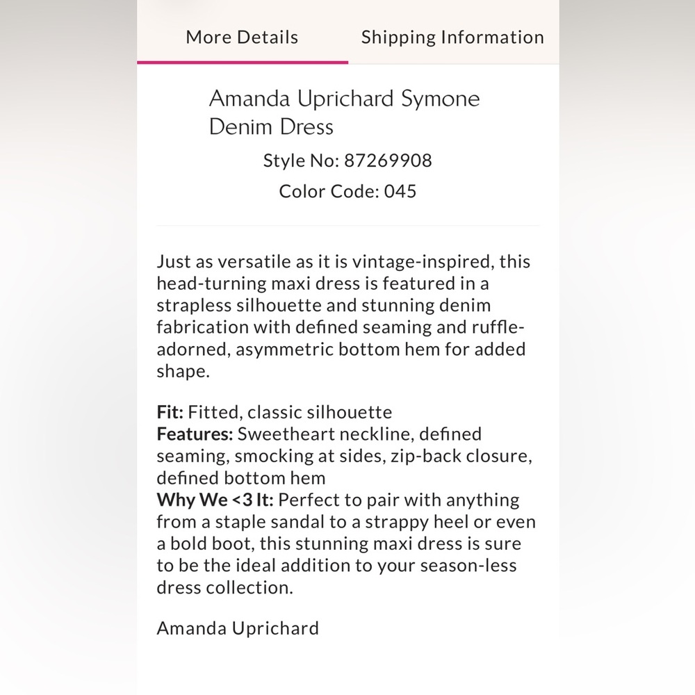 Strapless Light Blue Ruffle High-Low Dress - Picture 6 of 16